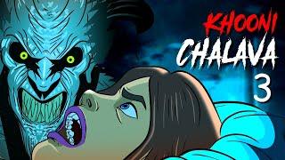 Khooni Chhalava Part 3 Horror Story  Scary Pumpkin  Hindi Horror Stories  Animated Stories