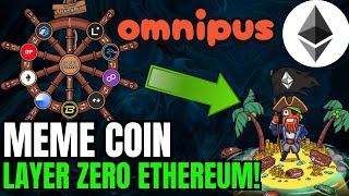 Criptomoeda Lançamento do primeiro token de meme Layer Zero da Rede Ehereum OMNIPUS