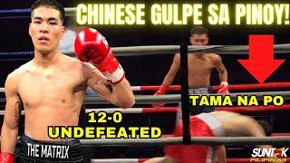 LATEST FIGHT CHINESE BOXER NILAMPASO LANG NG PINOY  CHINA VS PHILIPPINES