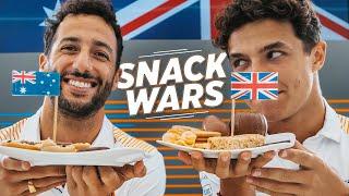 Snack Wars with Lando Norris and Daniel Ricciardo