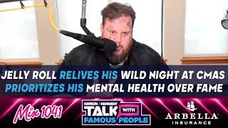 The Homie Jelly Roll Talks WILD NIGHT at CMAs Importance of Managing Mental Health