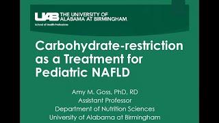 Dr. Amy Goss presentation Treating Pediatric Non-alcoholic Fatty Liver Disease with a Low-Carb Diet