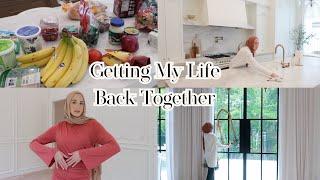 Getting My Life Together  Cleaning New Spring Clothes Grocery Haul Heart to Heart