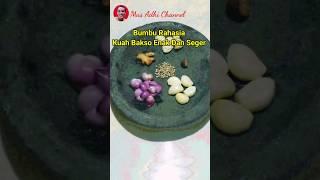 Bumbu Rahasia Kuah Bakso Enak Dan SegerMas Adhi Channel