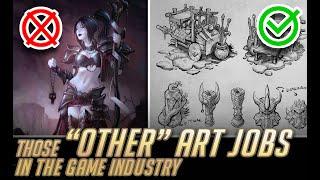 Those OTHER art jobs in the game industry
