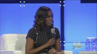 Former First Lady Michelle Obama Headlines Womens Event In Philadelphia