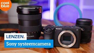 Sony lenzen  Welke past er op jouw camera?