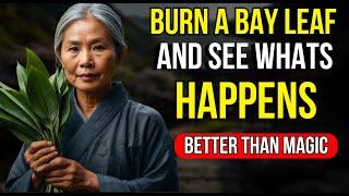 BURN A BAY LEAF and All Your Wishes Will Come True in 2024  BUDDHIST TEACHINGS