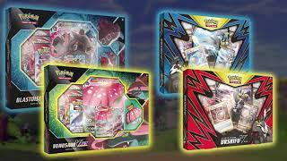 Pokemon News Venusaur and Blastoise VMAX Sets Single Strike and Rapid Strike Urshifu V Boxes