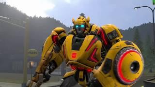 Transformers Bumblebee vs Bumblebee Fight Scene Animation