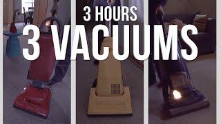 3 Vacuums 3 Hours ASMR Whole House Vacuuming