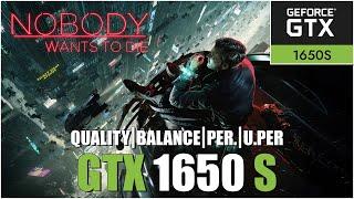Nobody Wants to Die  All Settings Tested GTX 1650 Super FPS TEST