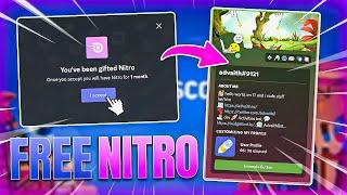 How To LEGITIMATELY Get *FREE* DISCORD NITRO 2024