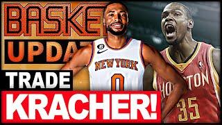 MEGA TRADE Knicks holen Bridges aus Brooklyn Rockets wollen unbedingt Kevin Durant  BASKET Update