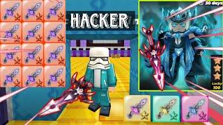 When Hacker Got Hades Sword Rare HACKING_COINS Prime No to Dup series in Skyblock BlockmanGo