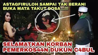 Tangkap Dukun Cabul Sedang Ritual Esek2 Di Bawah Pohon Keramat‼️