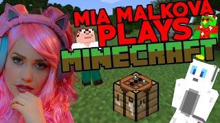 Teaching Mia Malkova How To Play Minecraft