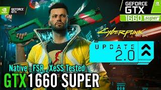 Cyberpunk 2077 2.0  GTX 1660 super  i5 10400f  Benchmark