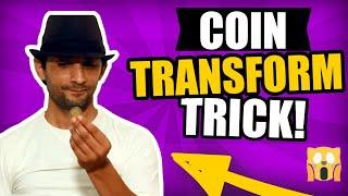 Small Coin  BIG COIN Transformation Coin Change Trick Tutorial