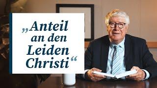 Warum sind auch Christen krank?  Andacht von Wolfgang Wegert