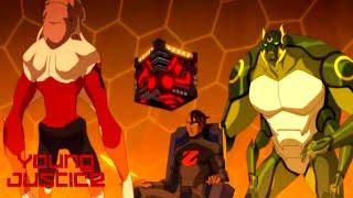 Young Justice 4x20 Opening Scene Maalefaak Disguise As Orion  Young Justice Season 4 Episode 20