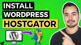 How To Install WordPress On HostGator 2023 Tutorial beginners hosting buying & setup guide