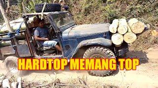 The Power of Toyota Land Cruiser HARDTOP 4x4 Logging Wood