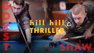 thriller Final  Fedor Gorst vs Jayson Shaw  heart rate thriller  last three frames