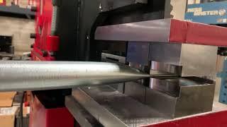 Double Flatten Tube Trim and Punch