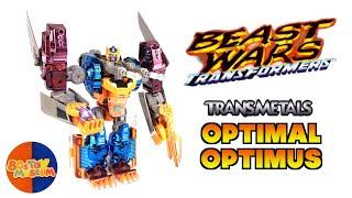 Transformers Beast Wars OPTIMAL OPTIMUS 1998 Super Class Transmetal