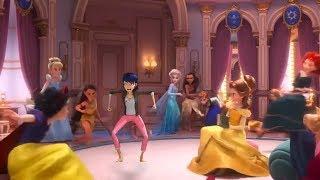 Disney Princesses VS MARINETTE Miraculous Ladybug Wreck It Ralph 2
