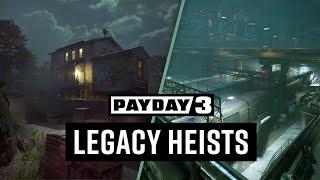 PAYDAY 3 Legacy Heists Release Trailer