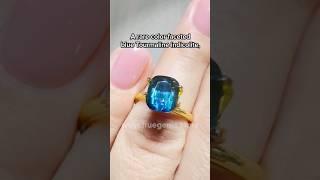 Dual color Indicolite for a Ring