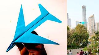 Best Paper Airplane Design Simple and Fast #paperplane #origamiplane