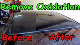 How To Remove oxidation from car paint.