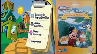 Disney Learning Adventures - Mickey and the Beanstalk DVD Menus and Intro 2005 UK DVD