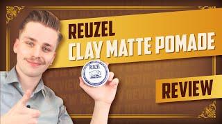 Matt-Clay of the iconic brand Reuzel  Reuzel Clay Matte Pomade Review  english subtitles