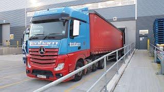 UK HGV Driver My first day on my own in a Class 1 truck