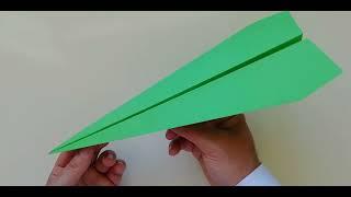 Kağıt Uçak - Havada Süzülerek Uçan Origami Uçak Yapımı