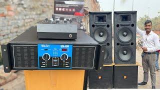 Power full DJ amplifier ￼4500watt Unitech company ￼