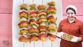 chicken kebab  طرز تهیه جوجه کباب چوبی