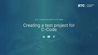 Creating a test project for C Code