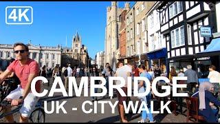 4K Exploring Cambridge England I A Walk Through This Historic University City with captions