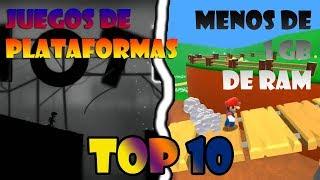 MEGA TOP 10 - INCREÍBLES juegos de PLATAFORMAS de muy POCOS REQUISITOS LINKS DIRECTOS