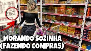 MORANDO SOZINHA - FUI ÁS COMPRAS