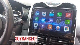 Renault Clio 4 Android Multimedya Oto Teyp Carplay Ekran