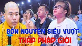 Thầy Thích Nhuận Đức Mới Nhất 2024 - Bài Giảng Hay Và Ý Nghĩa BỔN NGUYỆN SIÊU VƯỢT THẬP PHÁP GIỚI