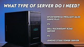 Choosing the Right Server for your business. Covering HP Dell and Lenovo Servers Impress Computers