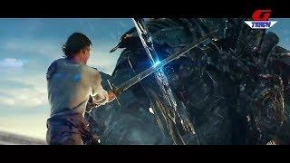 Best scene of Transformers The Last Knight  _ cade yeager holded the gurdian knights sword