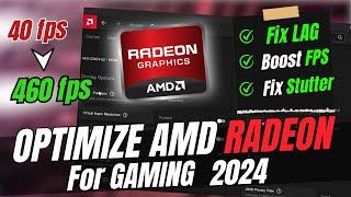 Best AMD Radeon Software SETTING for GAMING in 2024